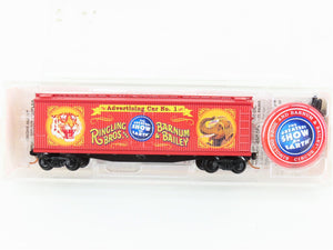N Scale Micro-Trains MTL 04700400 Ringling Bros. Advertising Car #1 40' Reefer