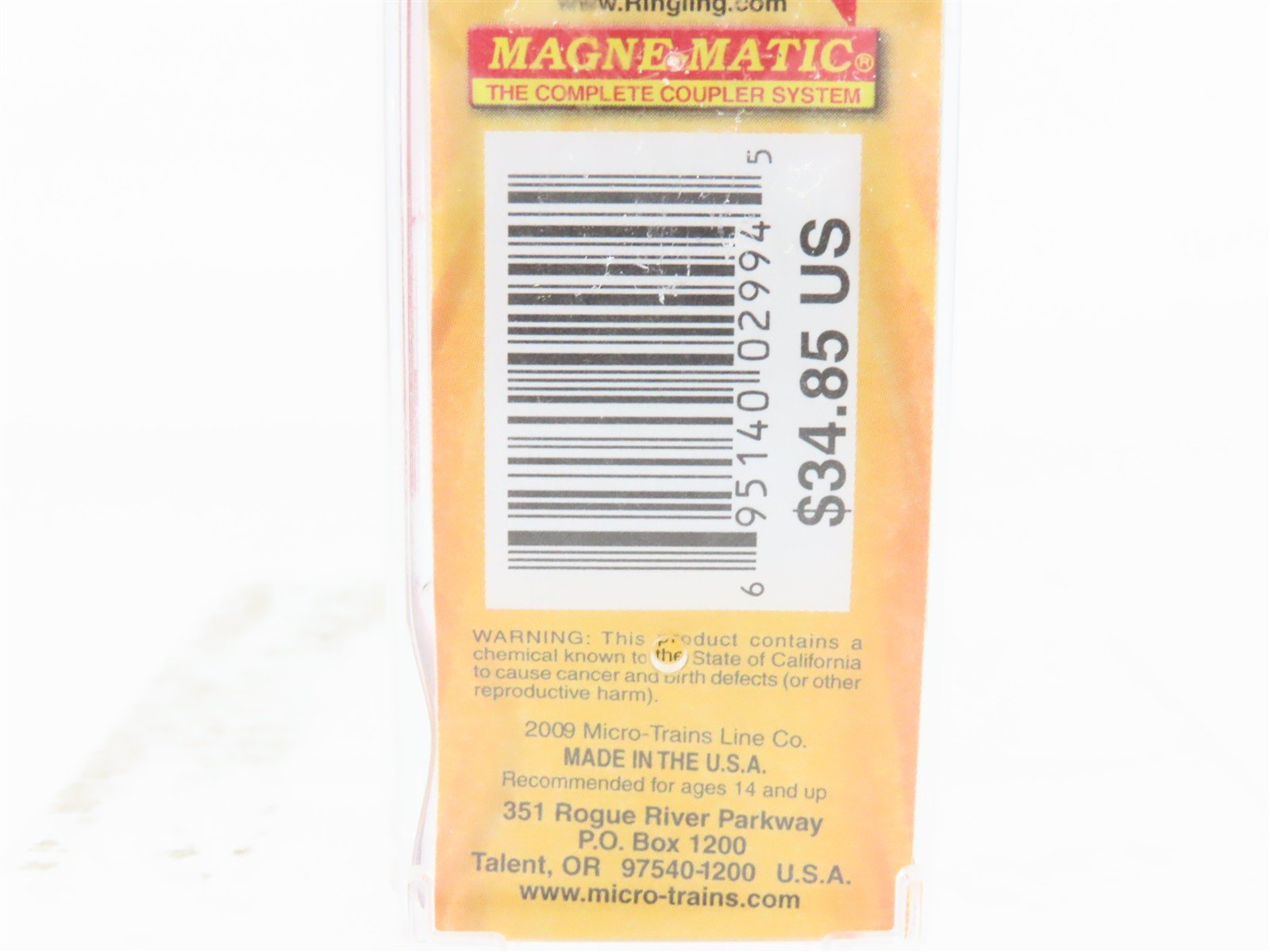 N Scale Micro-Trains MTL 04700400 Ringling Bros. Advertising Car #1 40' Reefer