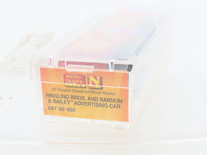 N Scale Micro-Trains MTL 04700400 Ringling Bros. Advertising Car #1 40' Reefer