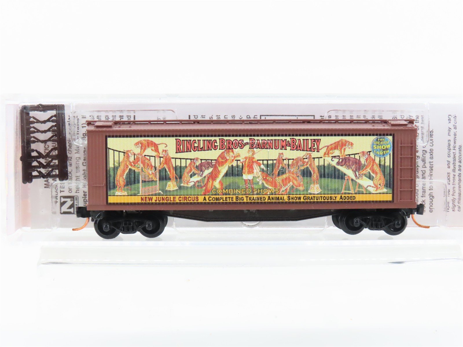 N Micro-Trains MTL 04700401 Ringling Bros. Billboard Car #1 