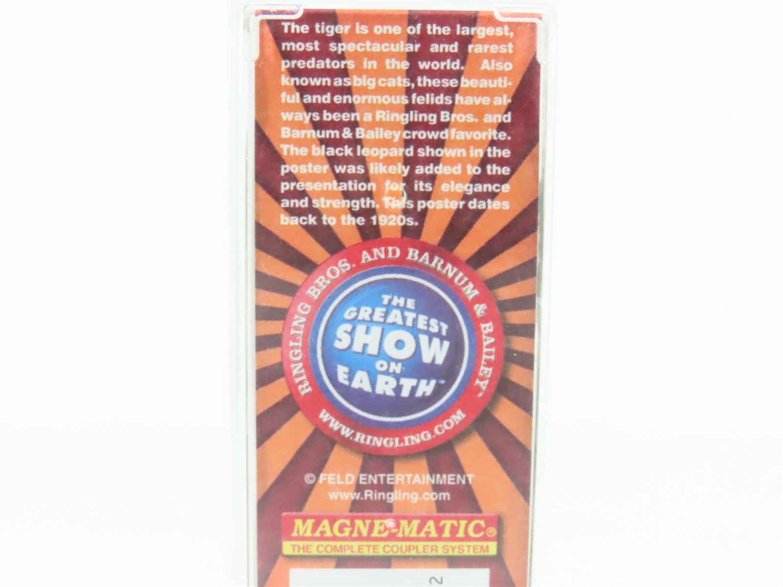 N Micro-Trains MTL 04700401 Ringling Bros. Billboard Car #1 