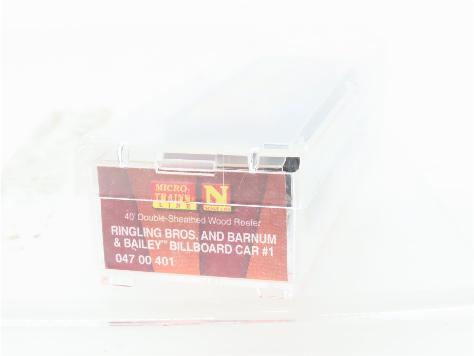 N Micro-Trains MTL 04700401 Ringling Bros. Billboard Car #1 