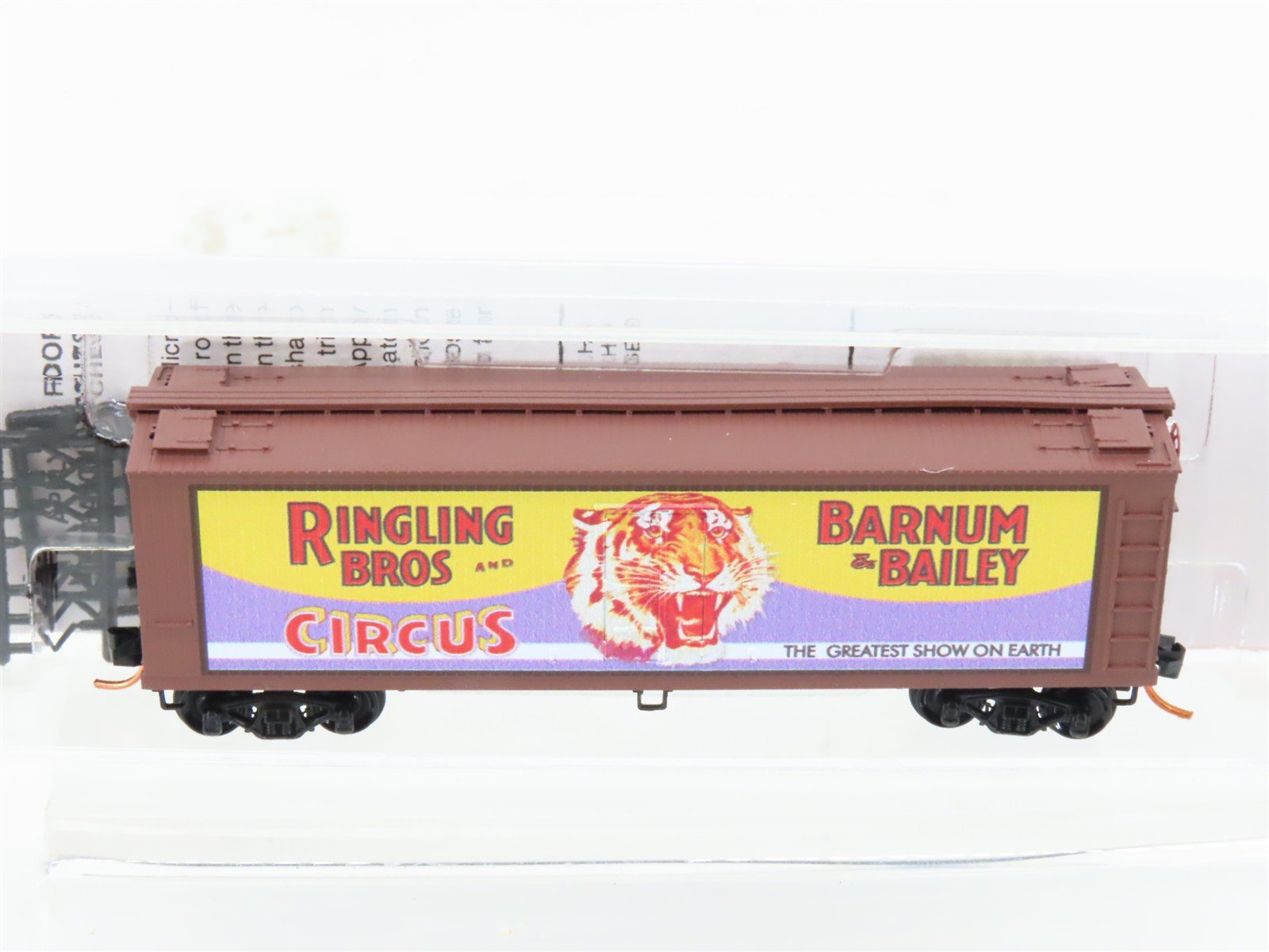 N Micro-Trains MTL 04700410 Ringling Bros. Billboard Car #10 