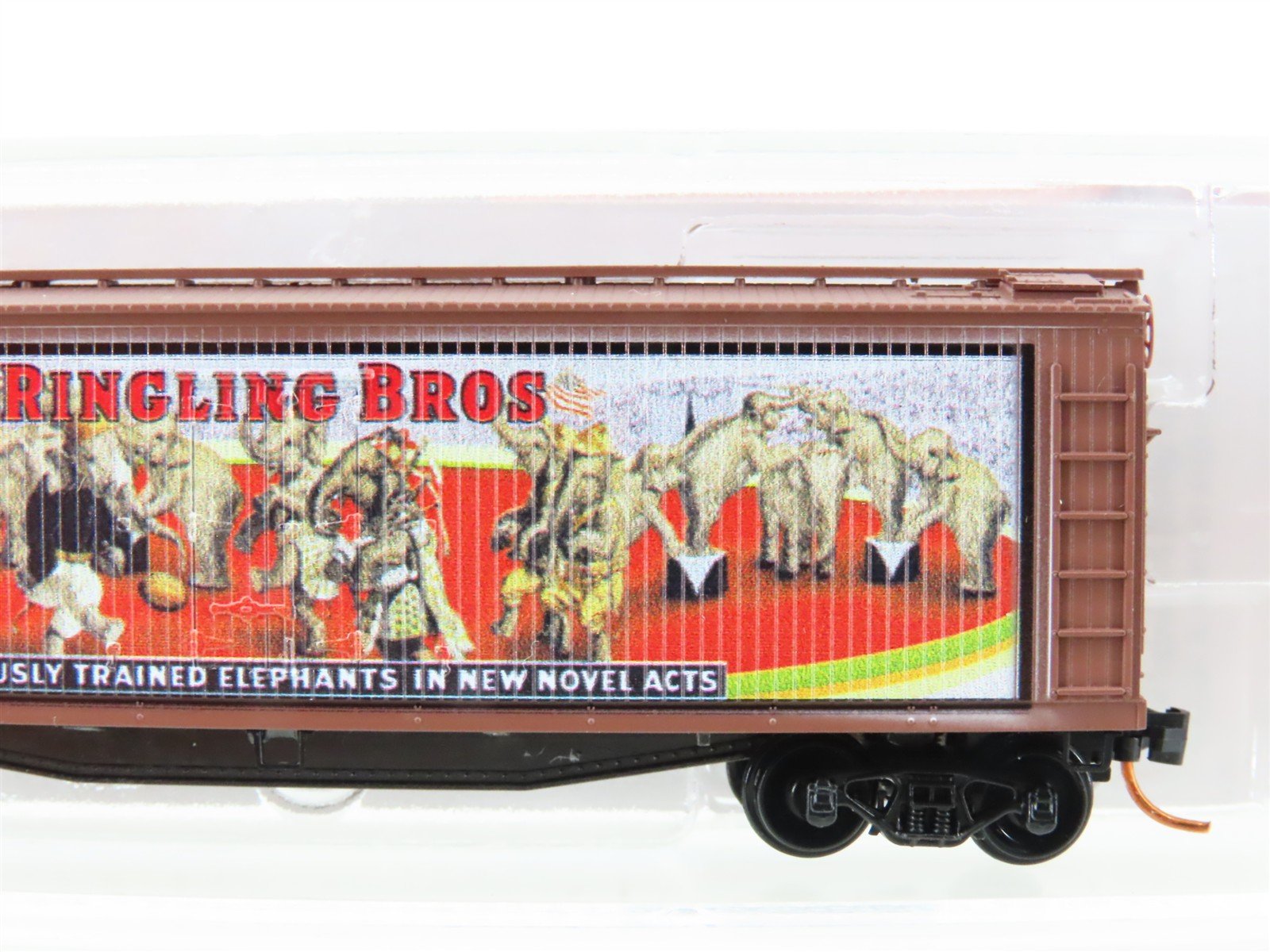 N Micro-Trains MTL 04700411 Ringling Bros. Billboard Car #11 