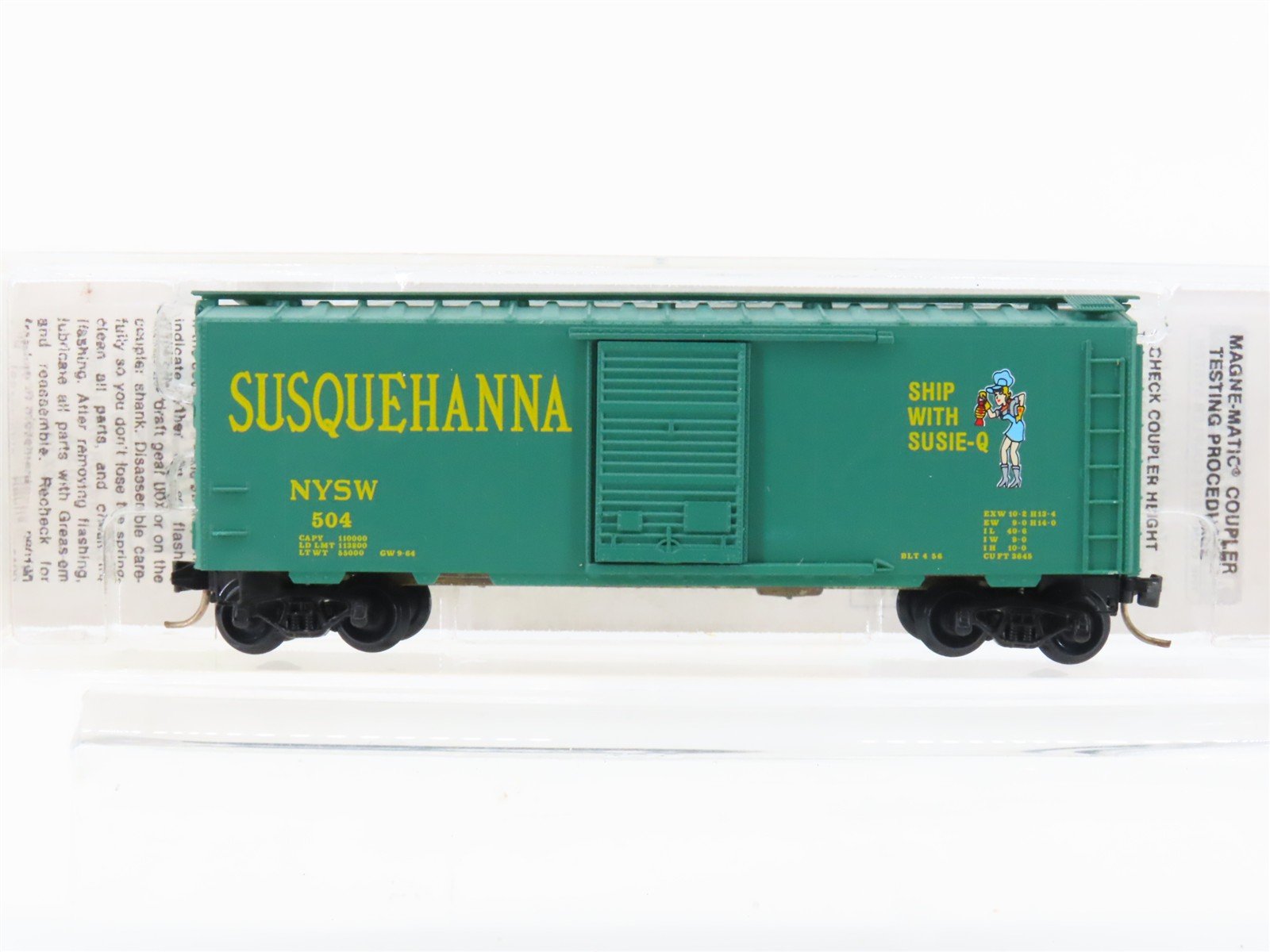 N Scale Micro-Trains MTL 20670 NYSW Susquehanna 