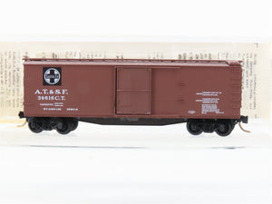 N Scale Micro-Trains MTL 39060 ATSF Santa Fe 40' Wood Box Car #38616C.T.