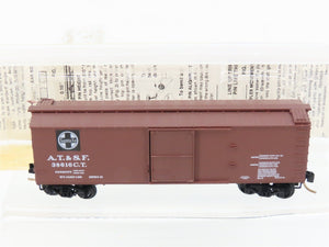 N Scale Micro-Trains MTL 39060 ATSF Santa Fe 40' Wood Box Car #38616C.T.