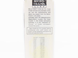 N Scale Micro-Trains MTL 39060 ATSF Santa Fe 40' Wood Box Car #38616C.T.
