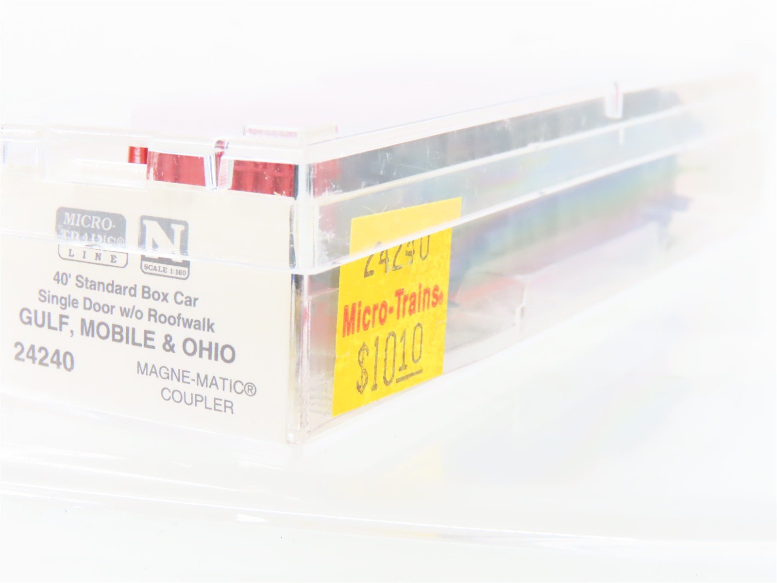N Scale Micro-Trains MTL 24240 GM&O Gulf Mobile & Ohio 40' Box Car #21583