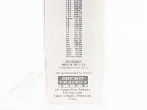 N Scale Micro-Trains MTL 20126 LV Lehigh Valley 40' Single Door Box Car #62545