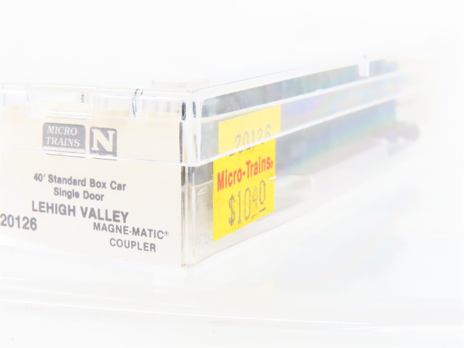 N Scale Micro-Trains MTL 20126 LV Lehigh Valley 40' Single Door Box Car #62545