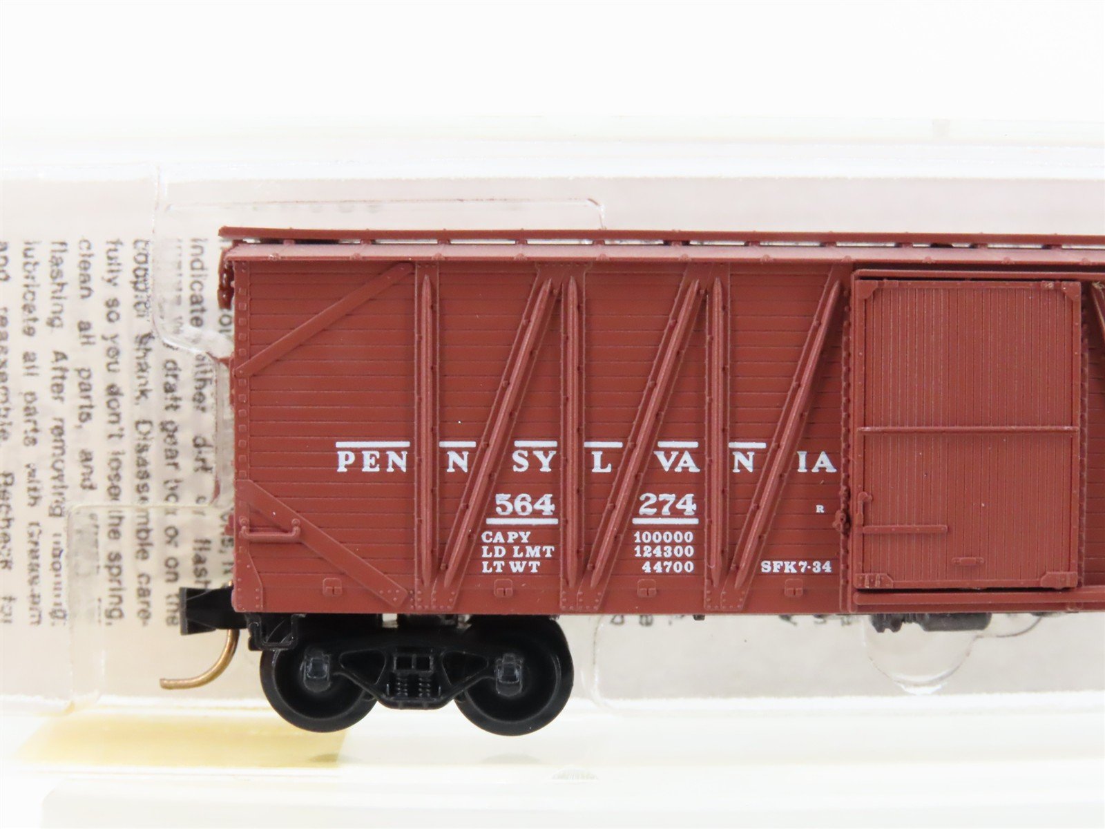N Scale Micro-Trains MTL 28130 PRR Pennsylvania 40' Single Door Box Car #564274