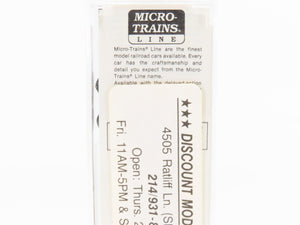 N Scale Micro-Trains MTL 29060 CB&Q Burlington Route 40' Box Car #10911
