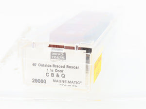 N Scale Micro-Trains MTL 29060 CB&Q Burlington Route 40' Box Car #10911
