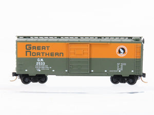 N Scale Micro-Trains MTL GN Great Northern 40' Single Door Box Car #2533