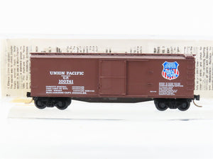 N Scale Micro-Trains MTL 39010 UP Union Pacific Overland 40' Box Car #100741