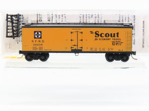 N Scale Micro-Trains MTL 47220 SFRD Santa Fe The Scout 40' Wood Reefer #26206