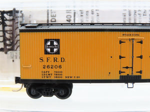N Scale Micro-Trains MTL 47220 SFRD Santa Fe The Scout 40' Wood Reefer #26206