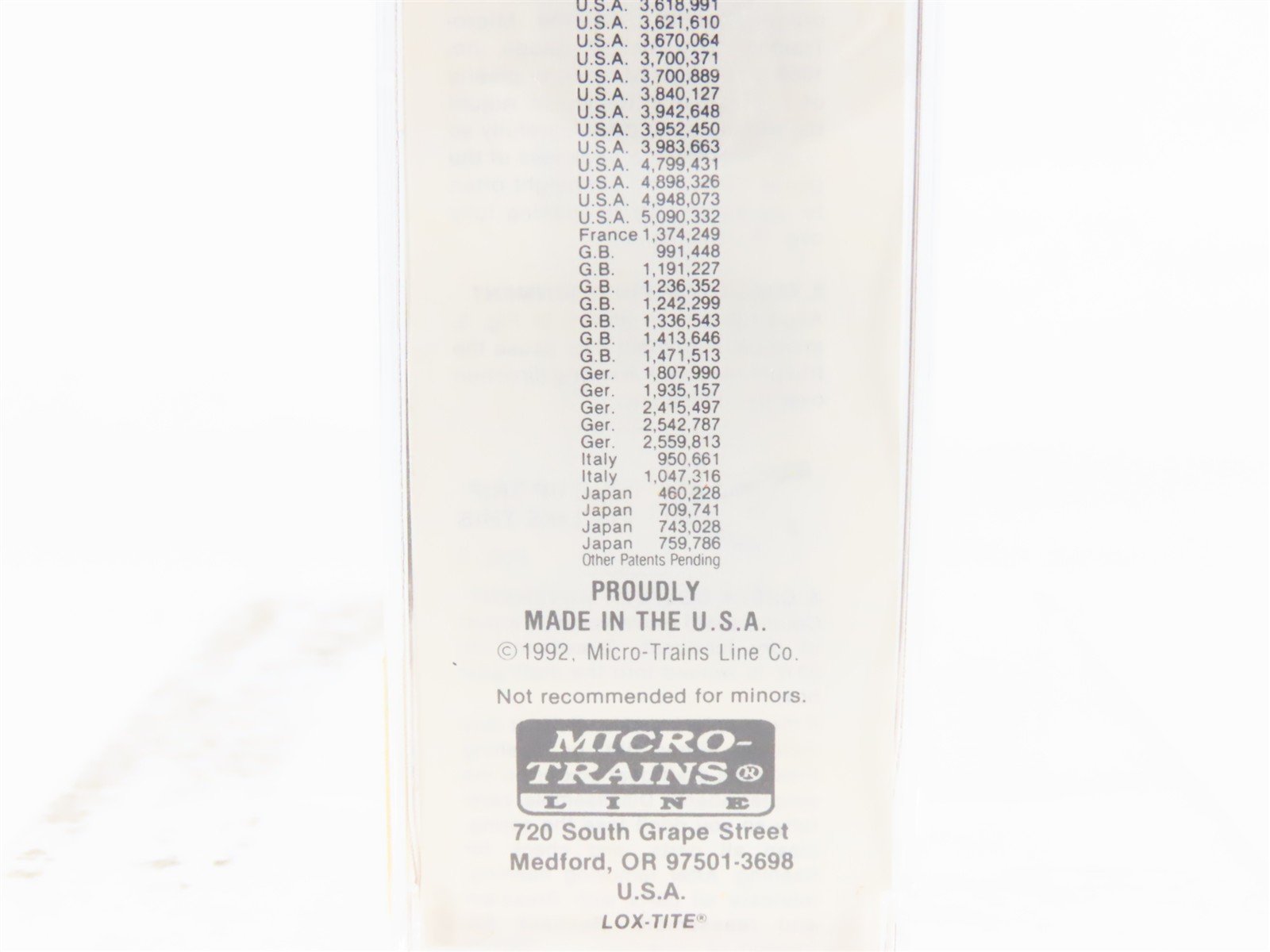 N Scale Micro-Trains MTL 35140 SOO Line 40' Despatch Stock Car #29630