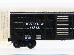 N Kadee Micro-Trains MTL 35090 D&RGW Rio Grande 40' Despatch Stock Car #36428