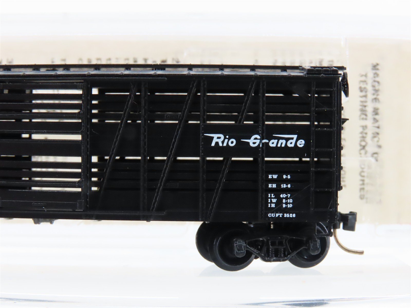 N Kadee Micro-Trains MTL 35090 D&RGW Rio Grande 40' Despatch Stock Car #36428
