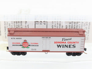 N Scale Kadee Micro-Trains MTL 49070 KTX Scatena Bros. Wine Co. 40' Reefer #6000