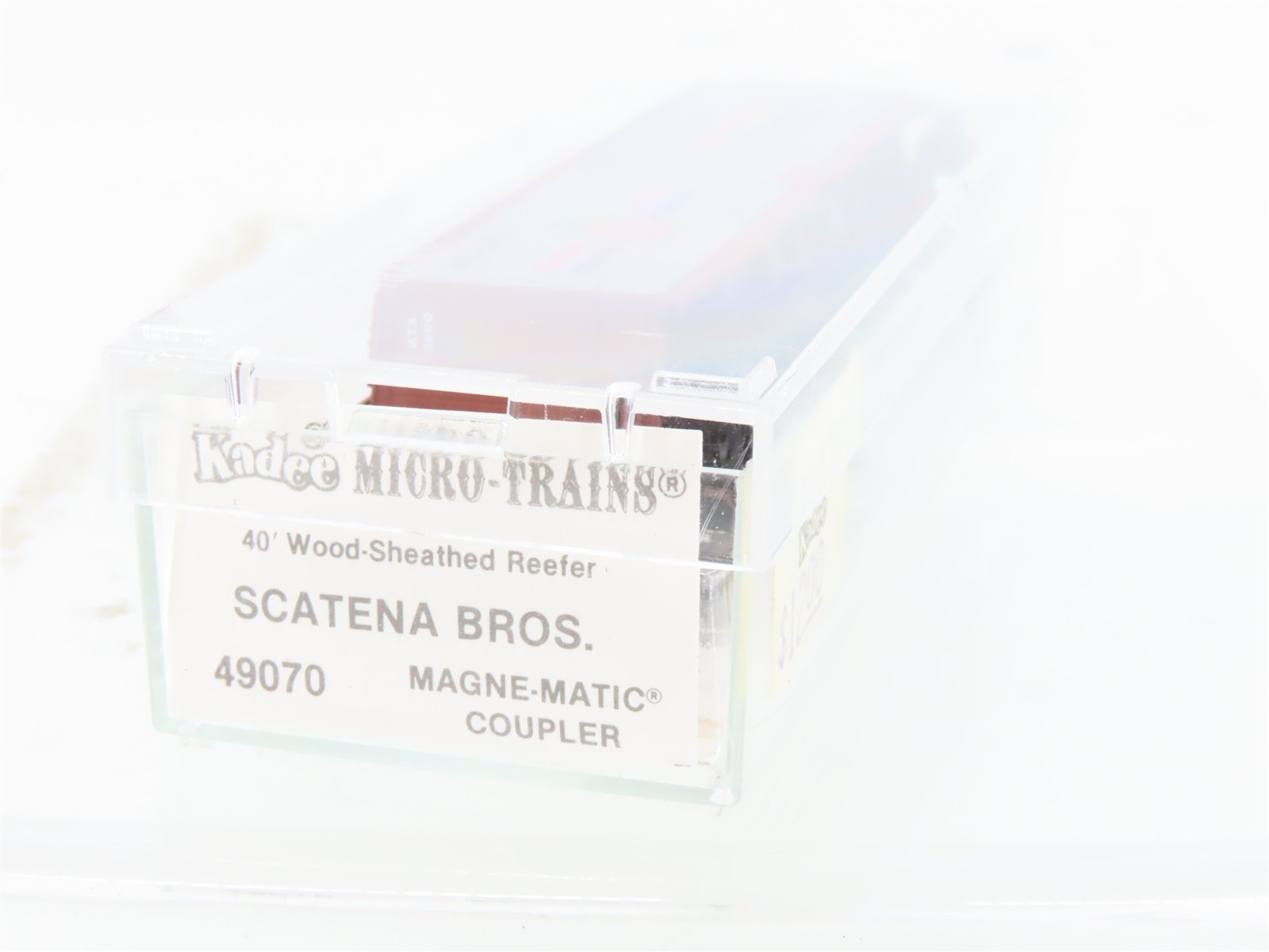N Scale Kadee Micro-Trains MTL 49070 KTX Scatena Bros. Wine Co. 40' Reefer #6000
