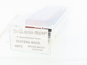 N Scale Kadee Micro-Trains MTL 49070 KTX Scatena Bros. Wine Co. 40' Reefer #6000
