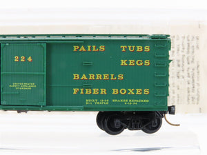 N Scale Micro-Trains MTL 42040 Menasha Woodenware 40' Single Door Box Car #224