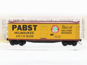 N Scale Kadee Micro-Trains MTL 49200 URTC Pabst Milwaukee 40' Wood Reefer #91026