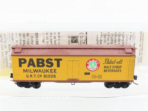 N Scale Kadee Micro-Trains MTL 49200 URTC Pabst Milwaukee 40' Wood Reefer #91026