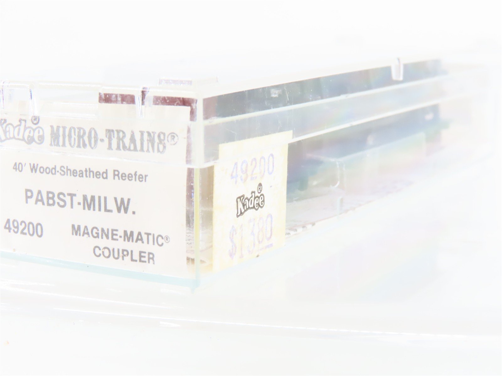 N Scale Kadee Micro-Trains MTL 49200 URTC Pabst Milwaukee 40' Wood Reefer #91026