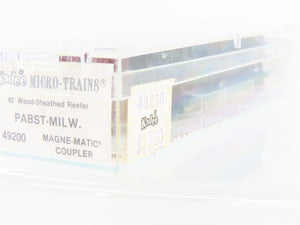 N Scale Kadee Micro-Trains MTL 49200 URTC Pabst Milwaukee 40' Wood Reefer #91026