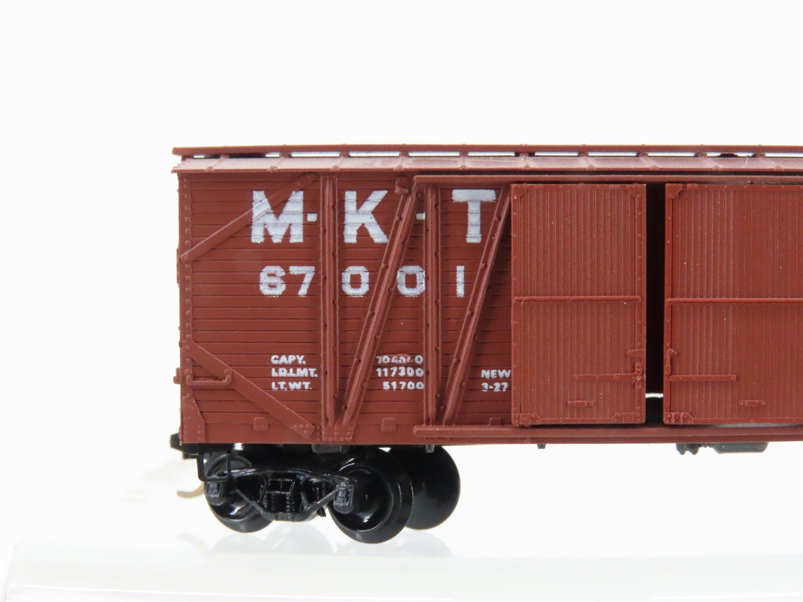 N Scale Micro-Trains MTL MKT Missouri Kansas Texas Automobile Box Car #67001