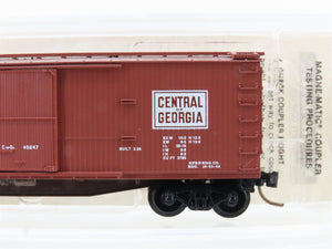 N Scale Micro-Trains MTL 39150 CG Central of Georgia 40' Wood Box Car #40247