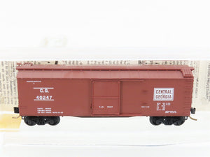 N Scale Micro-Trains MTL 39150 CG Central of Georgia 40' Wood Box Car #40247