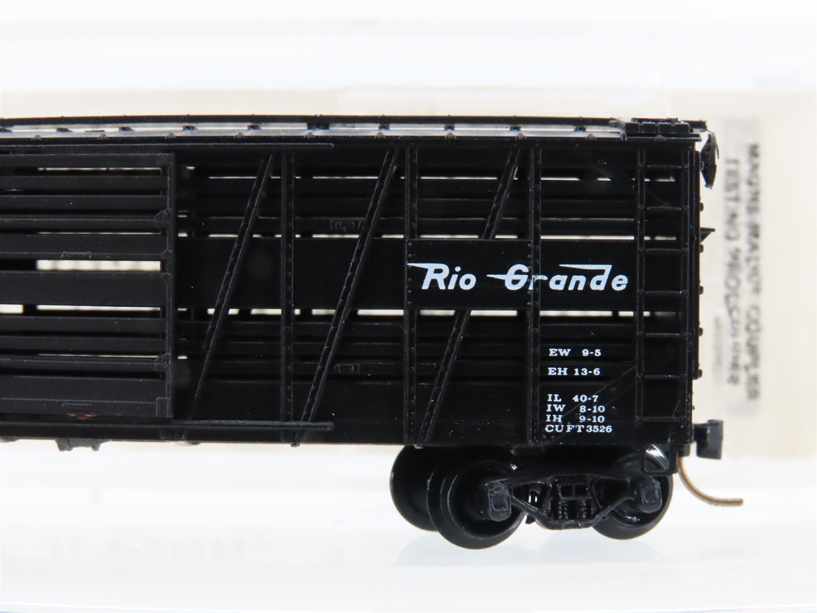 N Scale Micro-Trains MTL 35090 D&RGW Rio Grande 40' Despatch Stock Car #36457