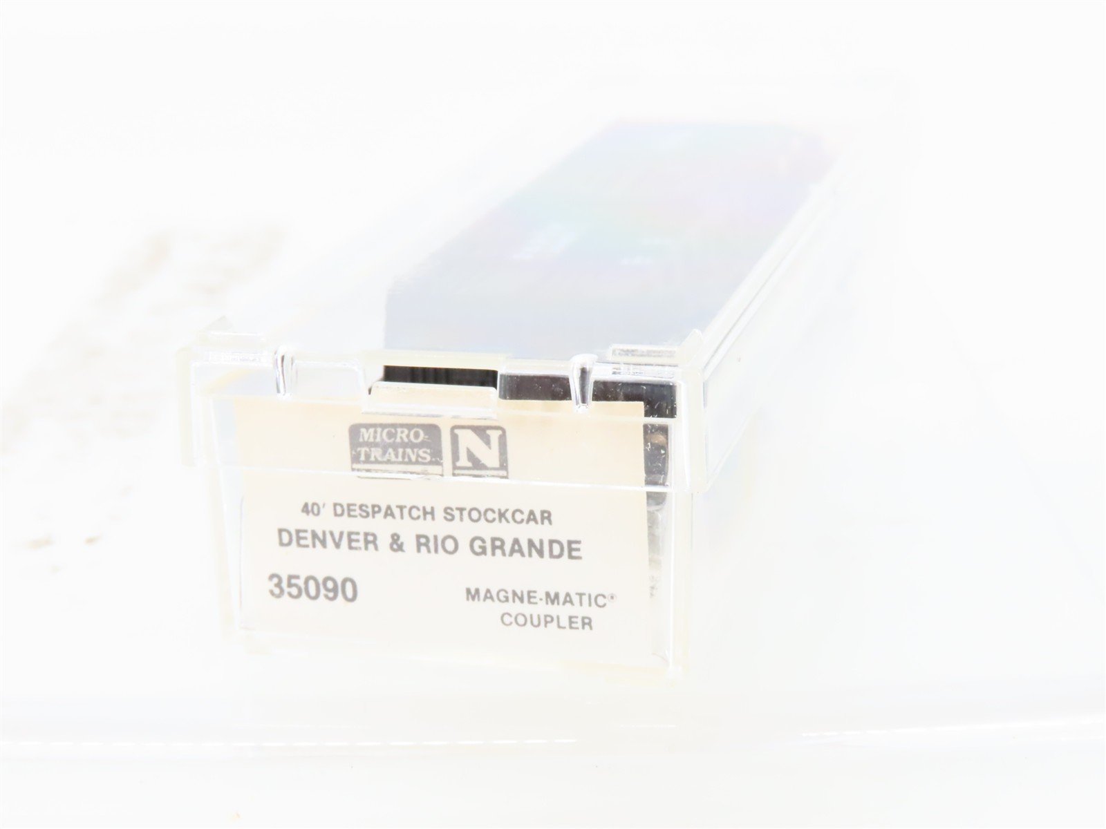 N Scale Micro-Trains MTL 35090 D&RGW Rio Grande 40' Despatch Stock Car #36457