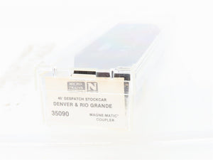 N Scale Micro-Trains MTL 35090 D&RGW Rio Grande 40' Despatch Stock Car #36457