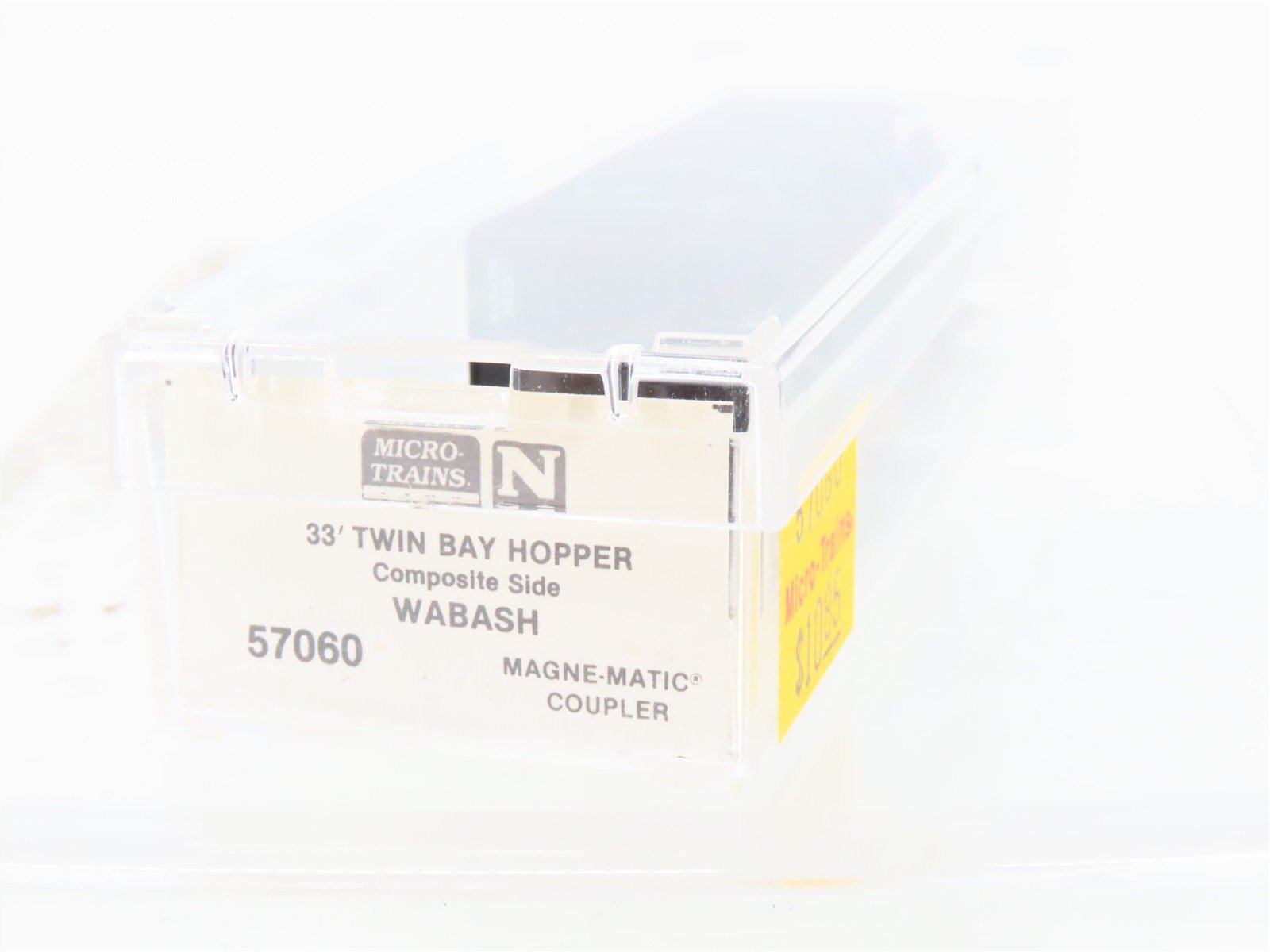 N Scale Micro-Trains MTL 57060 WAB Wabash 2-Bay Composite Side Open Hopper 39157