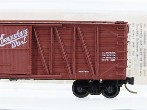 N Scale Micro-Trains MTL 29060 CB&Q Burlington Route 40' Box Car #10911