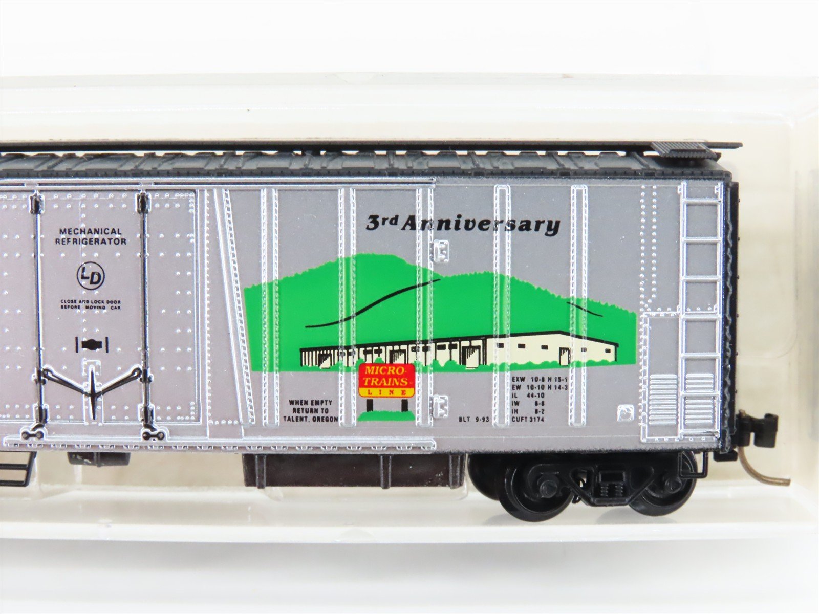 N Scale Micro-Trains MTL 70060 Anniversary Car Mechanical Reefer #1993