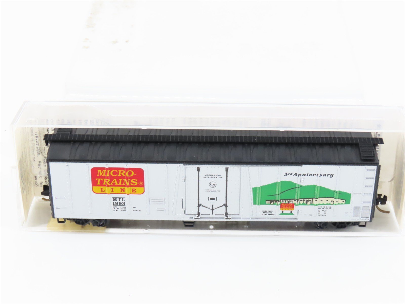 N Scale Micro-Trains MTL 70060 Anniversary Car Mechanical Reefer #1993