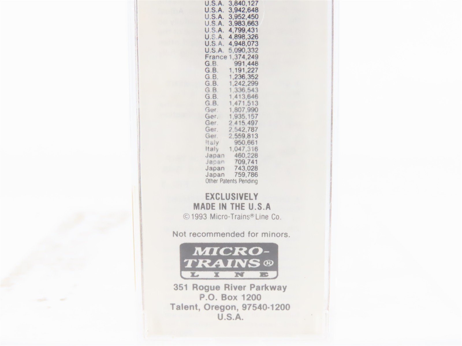 N Scale Micro-Trains MTL 70060 Anniversary Car Mechanical Reefer #1993
