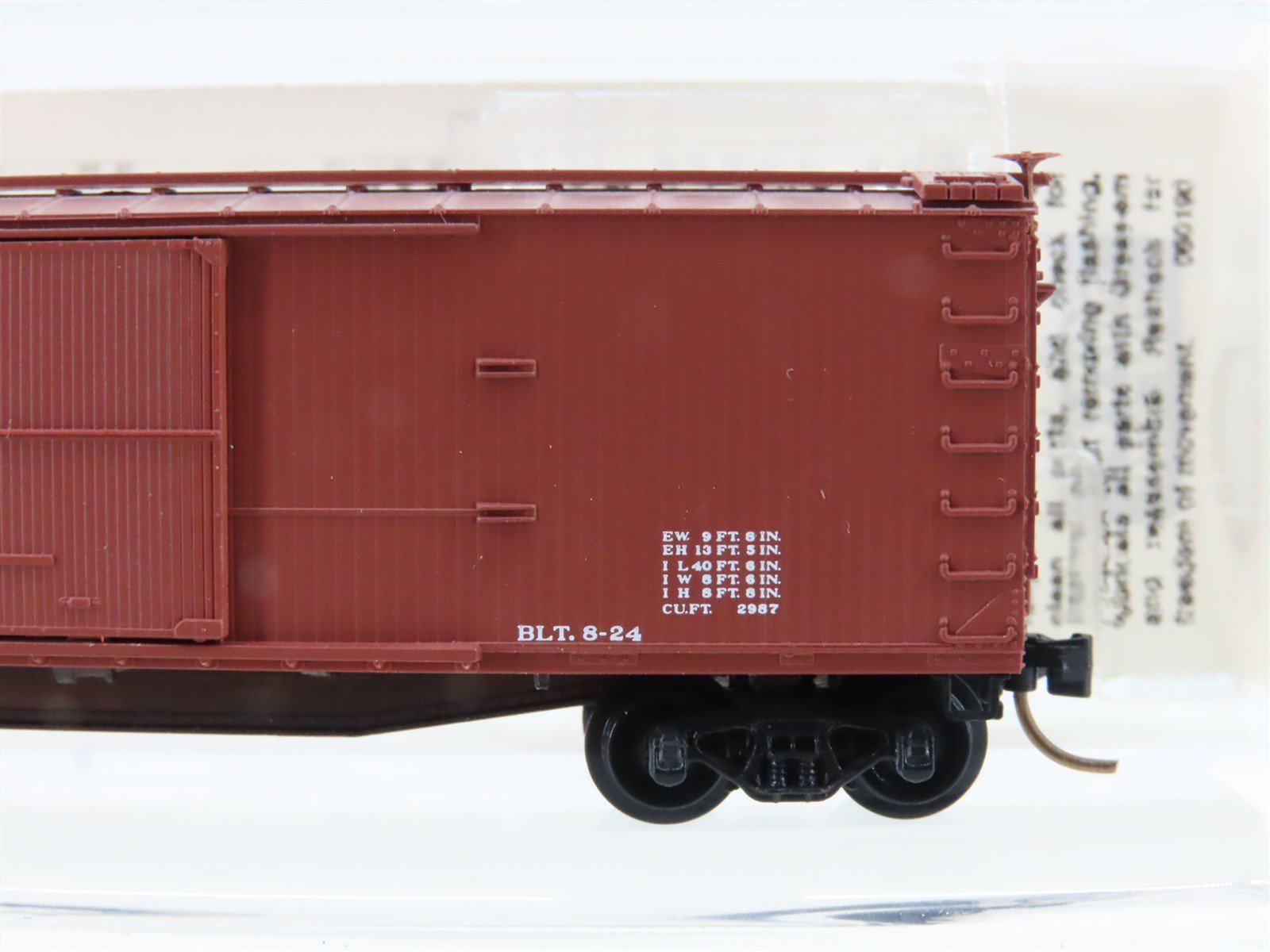 N Scale Micro-Trains MTL 39130 RUT Rutland 40' Single Door Wood Box Car #6088