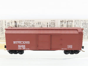 N Scale Micro-Trains MTL 39130 RUT Rutland 40' Single Door Wood Box Car #6088