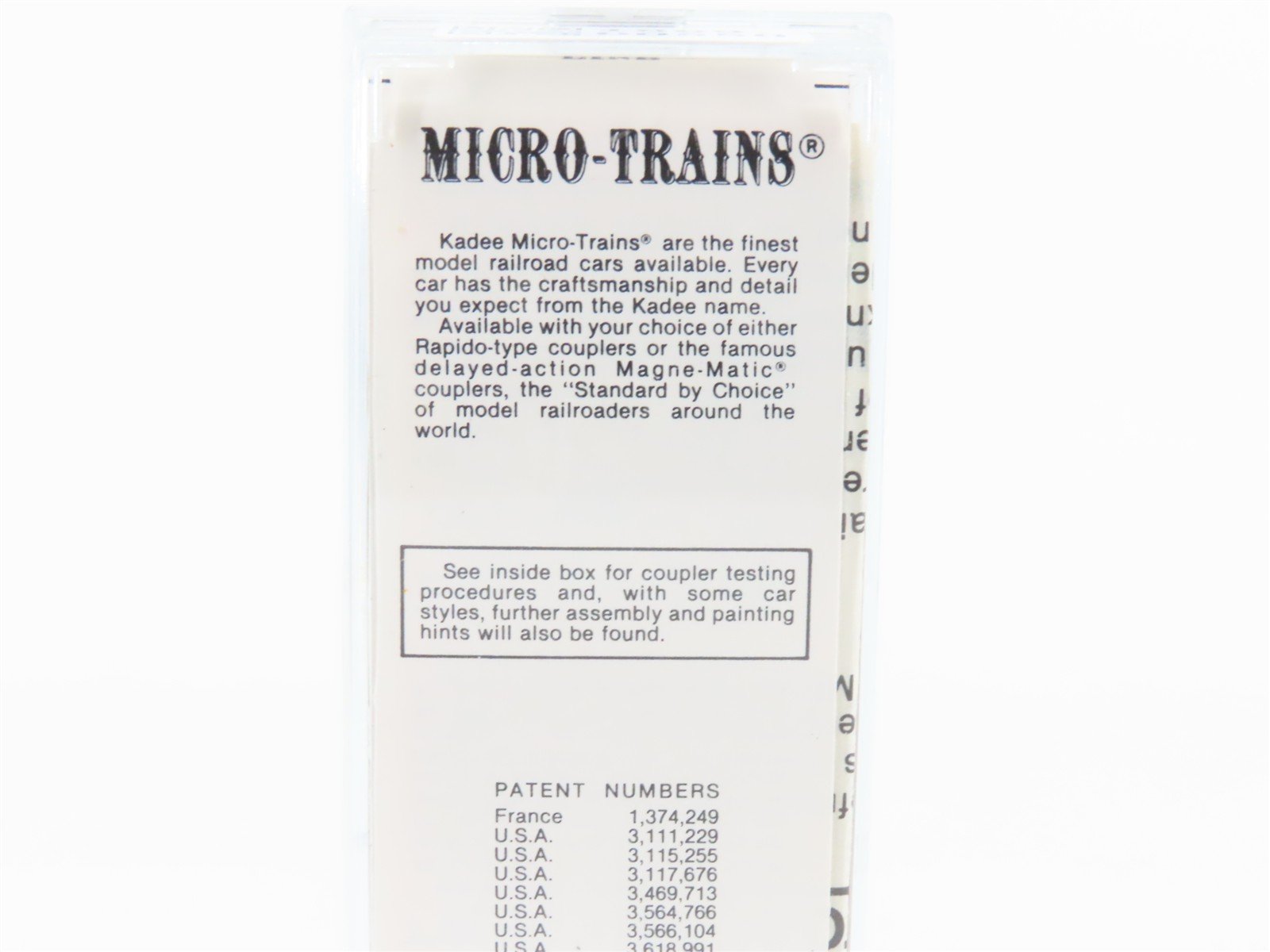 N Scale Kadee Micro-Trains MTL 49230 ART Crazy Water Crystals 40' Reefer #419