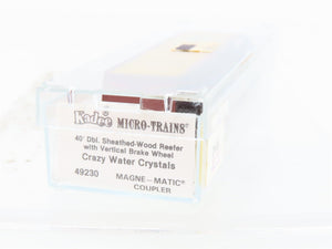 N Scale Kadee Micro-Trains MTL 49230 ART Crazy Water Crystals 40' Reefer #419