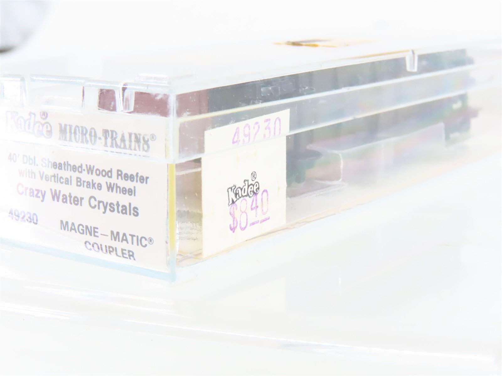 N Scale Kadee Micro-Trains MTL 49230 ART Crazy Water Crystals 40' Reefer #419