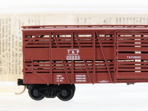 N Scale Kadee Micro-Trains MTL 35110 T&P Texas & Pacific 40' Stock Car #22225